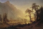 Bierstadt Albert Sunris,Yosemite Valley china oil painting reproduction